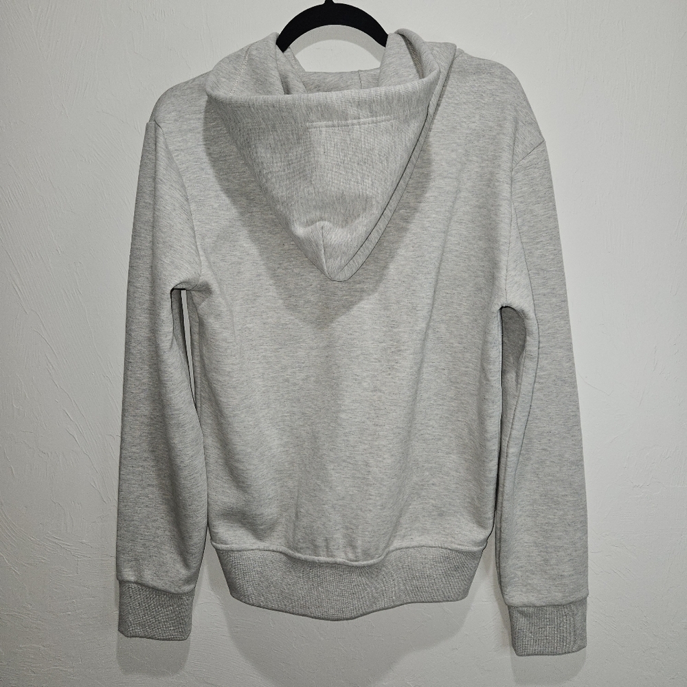 Polo Ralph Lauren Double Knit Full Zip Hoodie Gray Zip-Up Jacket Sweatshirt NWOT - Picture 10 of 16